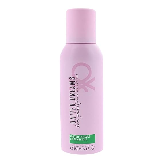BENETTON UNITED DREAMS LOVE YOURSELF by Benetton, DEODORANT SPRAY 5.1 OZ