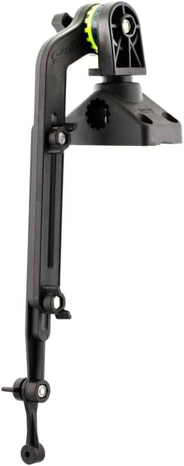 Scotty #140 Kayak/SUP Transducer Mounting Arm, Slip Disks Included, Fits All Scotty Post Mounts,Black