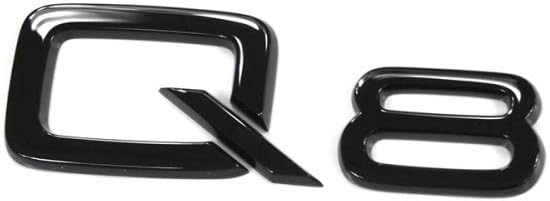 Audi 4M8071803 Lettering Q8 Black Tuning Exclusive Black Edition Emblem