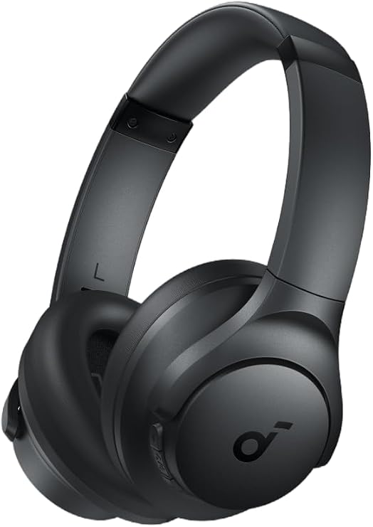Anker Soundcore Q11i Bluetooth 5.3 Wireless Headphone High Resolution Compatible Wired/Deep Bass/Up to 60 Hours of Music Playback/Multipoint Support/Dedicated App Support Black