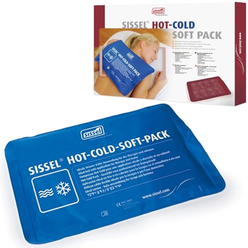 SISSEL Hot-Cold-Soft-Pack | Pain Relief & Relaxation | Flexible for Back | MicrowaveFreezer Safe | BlueBordeaux | Versatile & Durable