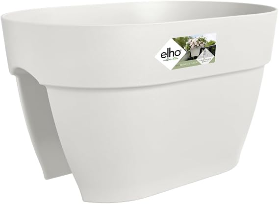 elho Vibia Campana Flower Bridge 40 cm Plant Pots Silk White