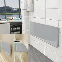 Folding Wall Table Wall Folding Table Wall Mounted Folding Table Drop Down Wall Mounted Table Workbench for Laundry Office Study Bedroom Kitchen Dining Room(100cm*40cm)