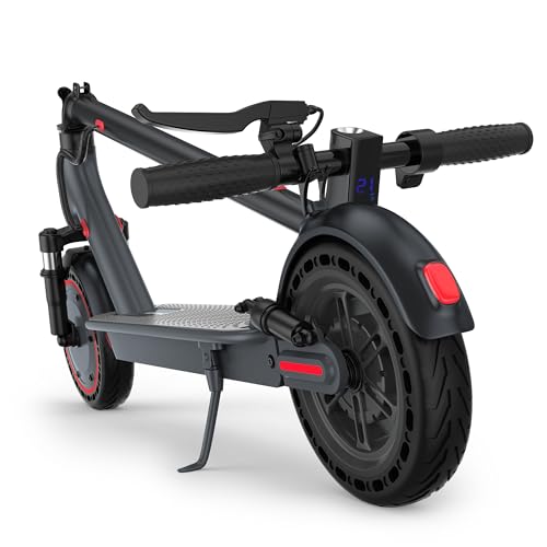 Electric Scooter, 1922Mph, 8.510 Tires, 350W500W Motor, 21-52 Miles Range, 280-608Wh Battery, Scooter for Adults with Dual Suspension & Brakes