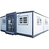 Portable Prefabricated Tiny Home, Mobile Expandable Plastic Prefab House