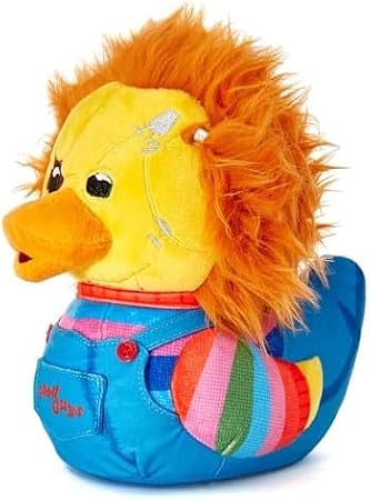 TUBBZ Chucky Collectable Rubber Duck Plushie - Official Chucky Merchandise - Horror Film Soft Toy (Pack of 12)