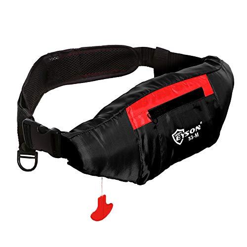 Eyson Inflatable Life Jacket Triangle Waist Bag Manual