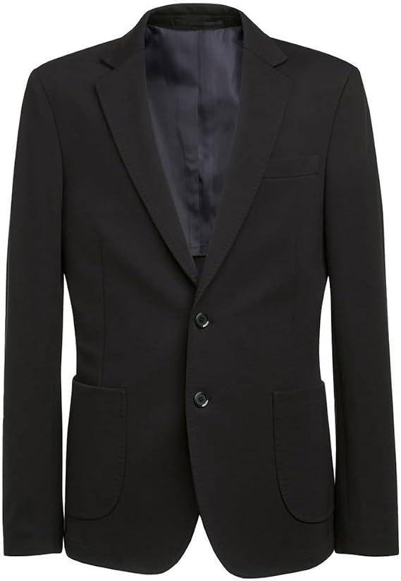 Brook Taverner Mens Rory Jersey Jacket (40) (Black)