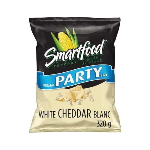 Smartfood White Cheddar Party Size Popcorn, 320g11.3 oz., {Imported from Canada