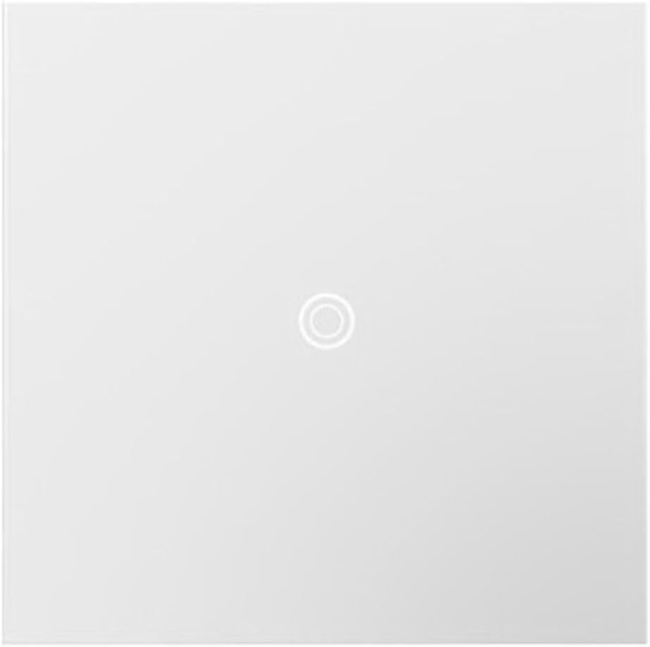 Legrand Adorne 15A sofTap Switch in White Finish, 4-Pack, ASTP1532W4