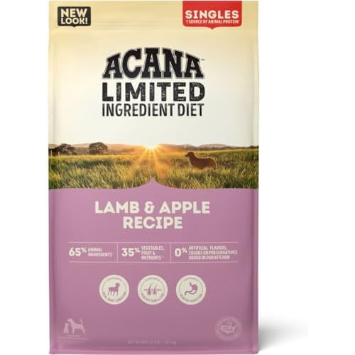 Acana Singles Limited Ingredient Diet Lamb and Apple Formula Dry Dog Food 25 lb