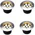 Outdoor Landscape Lights 7W,High Voltage 110V 120V,Waterproof Underground Light,Warm White 3000K,LED Ground Well Lighting Wire for Garden,Path,Passage,Deck,Pack of 4