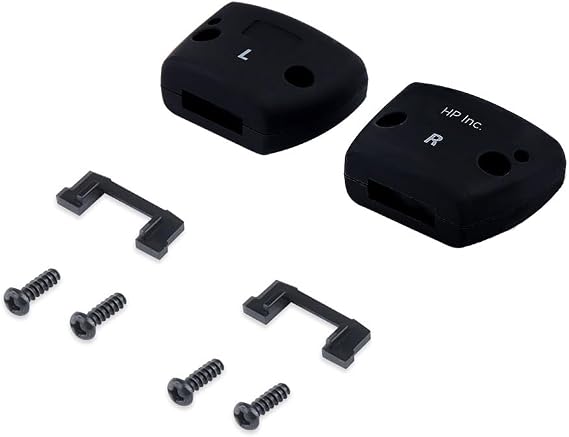 HUYUN Cloud Alpha Hinge Clamps - Replacement Hinge Side Buckles Parts for HyperX Cloud/S/Pro, Cloud 2/Cloud II/Cloud 2 Core/Cloud Core Wireless Gaming Headsets(Right+Left)
