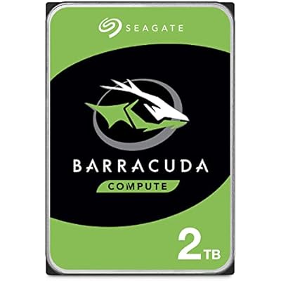Seagate BarraCuda 2TB Internal Hard Drive HDD 3.5 Inch SATA 6Gbs 7200 RPM 256MB Cache Frustration Free Packaging ST2000DM008ST2000DMZ08