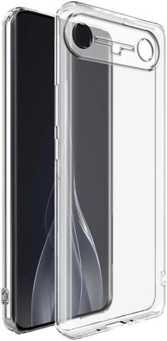 Ehr. Tecno Spark Slim 5G ile Uyumlu Kılıf, 2mm Kalınlaştırılmış Şeffaf Silikon, Darbe Emici Kamera Korumalı Esnek Arka Kapak