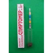 Alcohol Hydrometer Ethanol Test 0-80 % Alcohol New