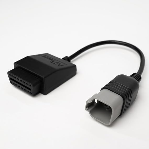 BRP OBD2 Adapter Cable for Can-Am and Sea-Doo Vehicles Compatible with HP Tuners, Enables Data Logging, Scanning, Diagnostics with MPVI2, MPVI2+, MPVI3, MPVI4 Device, Only (H-002-07 Equivalent)