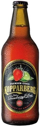 Kopparberg - Strawberry & Lime - Premium Swedish Cider - 15x500ml Bottles