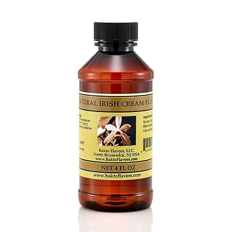 Bakto Flavors Natural Irish Cream Flavor, 4 Fluid Ounces