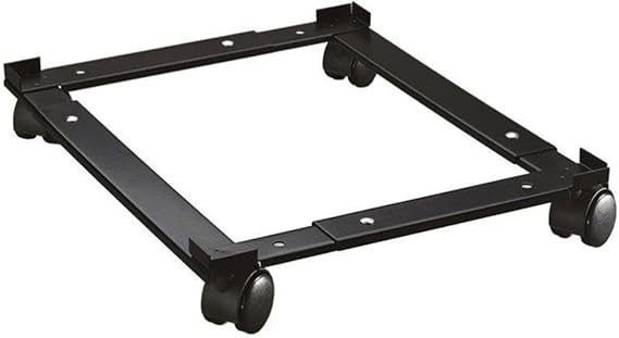 Hirsh Metal File Caddy Adjustable 18.00" W X 26.50" D Letter/Legal Black