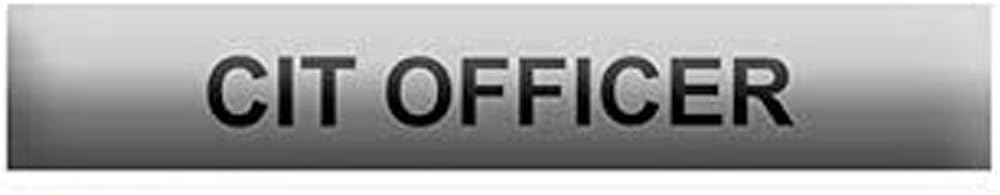 The Pin People CIT - Crisis Intervention Team Officer Citation Bar