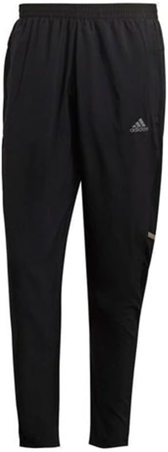 adidas Mens Own The Run Cooler Running Jogger Pants, Black