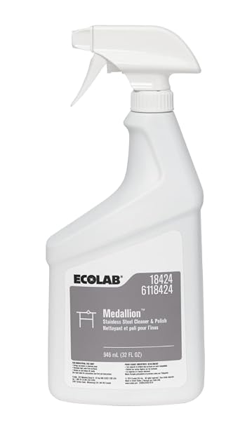 Ecolab MedallionTM Stainless Steel Cleaner & Polish