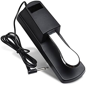 MaxLLTo Sustain Pedal For Casio Keyboard Compatible With CTK3000 CTK-3000 CTK4000 CTK-4000 CTK-130, CTK-149, CTK-150, CTK-50, CTK-56, CTK-230, CTK-300, CTK-330, CTK-401, CTK-411, CTK-431, CTK-450
