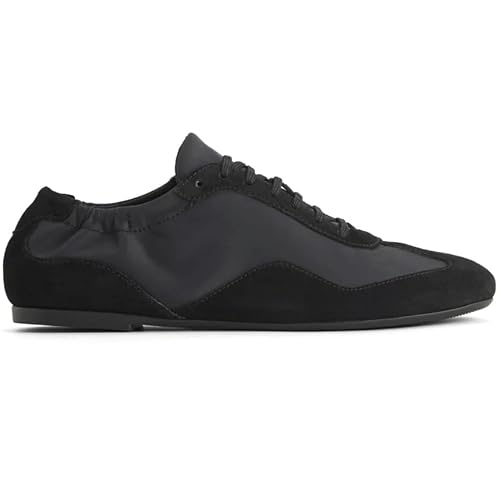 Ballet Sneakers for Women Lace Up Round Closed Toe Fashion Sneakers Ballerina Ballet Flat Shoes Comfortable Casual Walking Work