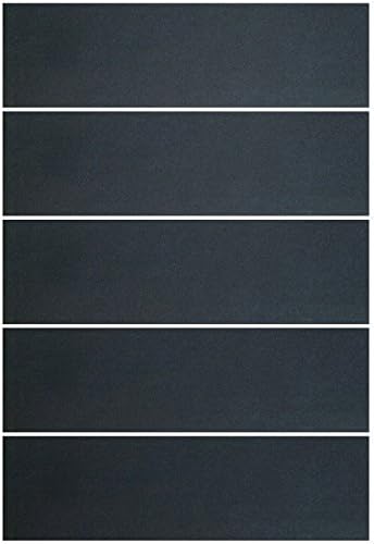 JESSUP SKATEBOARD GRIPTAPE 5 Sheets of BLACK 9"