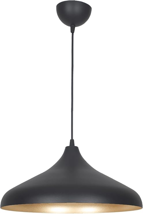 Fer Chandelier NİL MODERN METAL PLASTERING BLACK INTERIOR GOLD COLOR PENDANT CAFE - Kitchen SINGLE CHANDELIER