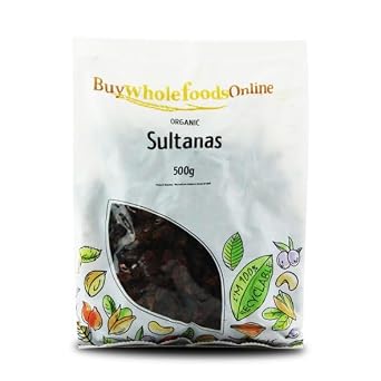 Buy Whole Foods Organic Sultanas (500g)