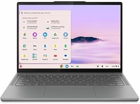 Lenovo Chromebook Plus (14? 10) 2.10 GHz Chrome 16.0GB 256GB 14 Chromebook Plus (14? 10), MediaTek Kompanio Ultra 910 (2.10GHz, 12MB), 14" WUXGA Touch, Chrome OS, 16.0GB, 1x256GB UFS 4.0, ARM Immort