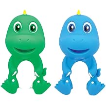 Baby Toys Squeaky Toy Squeeze Party Favors Toys for Boys Novelty Toys & Amusements Screaming Rubber Gag Gifts Small Animal Toys Funny Dog Toys 6-8In Baby Sensory Toys 2PK(Squeeze Me Dino 2PK)