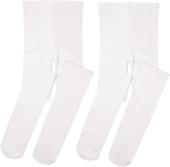 Stelle Girls Ballet Dance Tights Footed for Toddler Kid School Class 2T-15Y