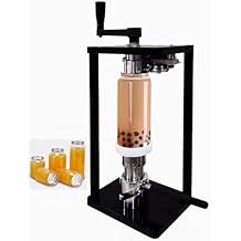 Manual Can Sealer Machine, Jars Press Sealing Hand Tool, Diameter 85 Mm/3.35 Inch, for Jars with a Height of 30-170mm, for Sealing PET Bottle Can, Home/Commercial