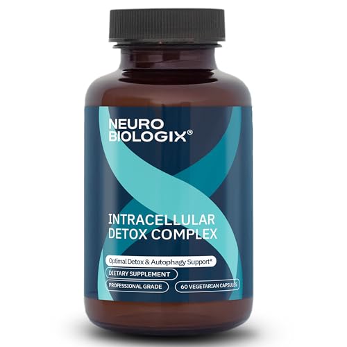 Neurobiologix Intracellular Detox Complex, NAC, Sulforaphane, Resveratrol, Turmeric & Green Tea Extract, Supports Cellular Detox Pathways, Antioxidant Activity & NRF2 Response, Vegetarian, 60 Capsules