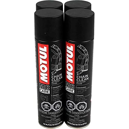 Motul Chain Clean 9.8oz 4 Can Pack