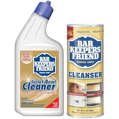 Bar Keepers Friend Toilet Bowl & Powder All-Purpose Cleanser - 24oz21oz - 2 ct