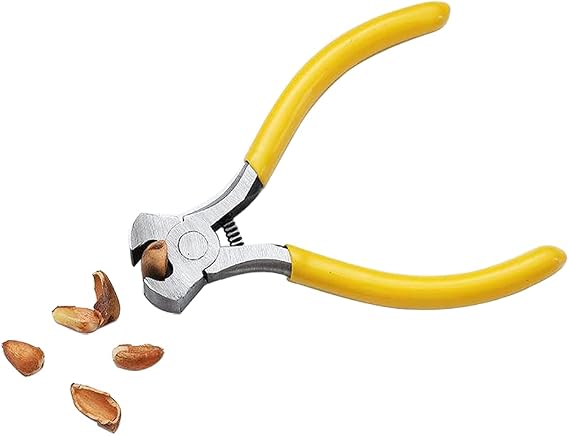 Pine Nut Cracker, Pine Seed Cracker - Pistachio Nut Cracker - Melon Seed Cracker Plier, Seed Cracker Sheller Opener Peeling Pliers for Pine Nut, Pine Seed, Small Nuts