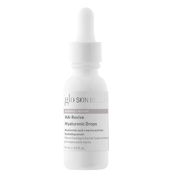 Glo Skin Beauty HA-Revive Hyaluronic Acid Face Serum, Travel Size 0.43 oz