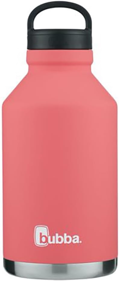 Bubba 64 oz. Stainless Steel Rubberized Wide Mouth Growler - Electric Berry