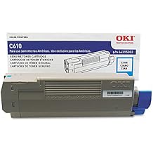 OKI Data 44315303 Toner Cartridge (Cyan) in Retail Packaging