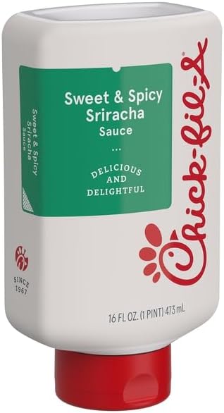 Chick-Fil-A Sweet & Spicy Sriracha Sauce 473ml (Pack of 2)