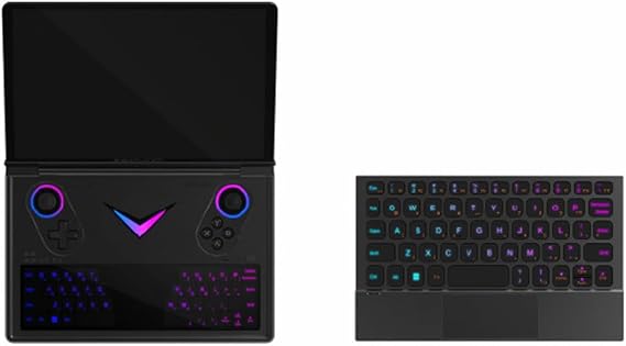 OneXPlayer G1 Mini Gaming Laptop with AMD Ryzen AI 9 HX 370, Radeon 890M Graphics, Supports up to 64GB of RAM, 8.8-inch 144Hz Display, Oculink Port, Detachable Keyboard (32GB RAM + 1TB SSD)