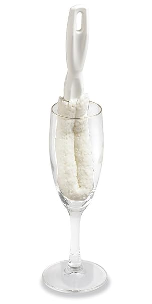Brushtech, Inc. B61C Brushtech Crystal Stemware Washing Brush, One Size, Color