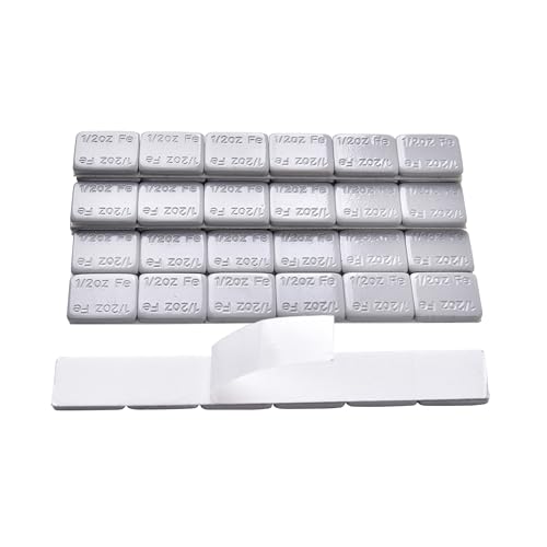 A A IN 2 Boxes576pcs, 12oz, 0.5oz, Grey, Stick on Wheel Weights for Cars, Trucks, SUVs, Motorcycles, Low Profile, Adhesive Stick On Wheel Weights, 144ozBox