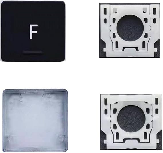 F Key Cap and Hinge Replacement Individual for Surface Pro 4/5/6/7 Black Keyboard for F-Key Cap and Hinges