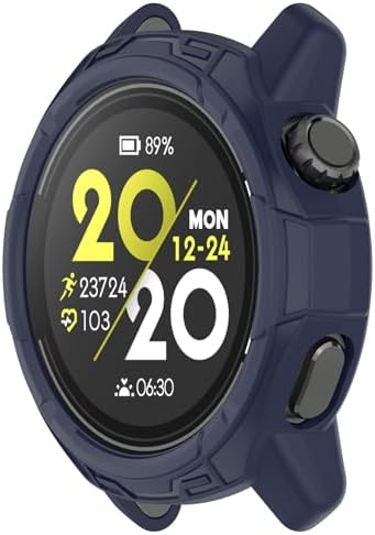 TenCloud COROS PACE 3 Watch Case - Bumper Protective Case for COROS PACE 3 Sport Watch Blue