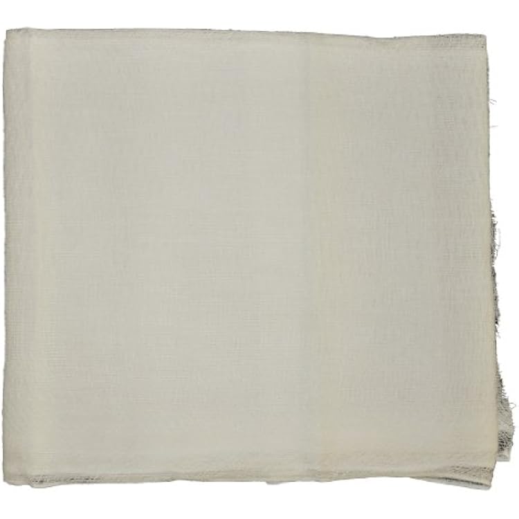 Nouvelle Legende Commercial Grade Unbleached Cotton Cheesecloth, Durable, Lint-Free, Reusable, Machine Washable for Straining, Cooking, Basting, Cleaning, Food Prep Use, 27 SqFt